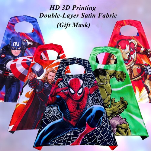 Kids superhero cape mask set - superhero, &