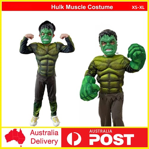 Kids the hulk muscle - hulk, cosplay