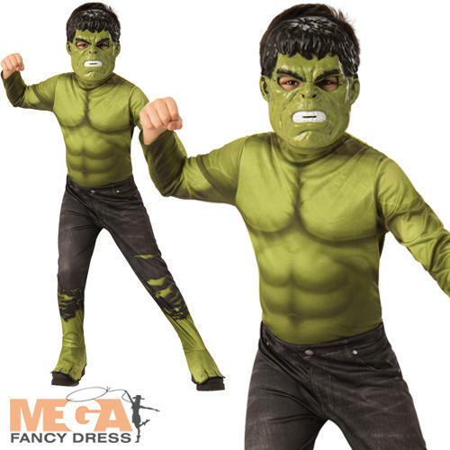 Hulk boys fancy dress - dress, marvel